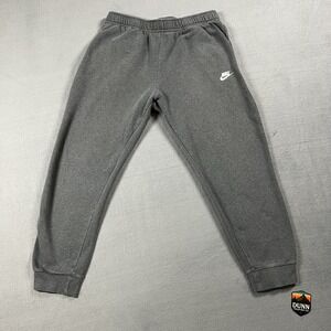 Nike Sweatpants Mens XL Gray Joggers Club Fleece Drawstring Pockets Gym Workout